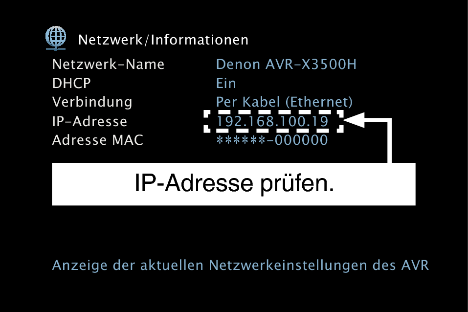 GUI NetworkInfo X35
